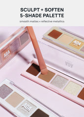 AOA Mini Sweethearts 5-Color Eyeshadow Palette