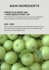 Beauty of Joseon Green Plum Refreshing Toner: AHA + BHA 150ml