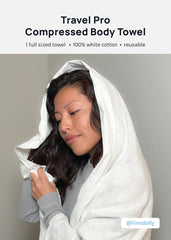 AOA Skin Compressed Full-Sized Bath Towel