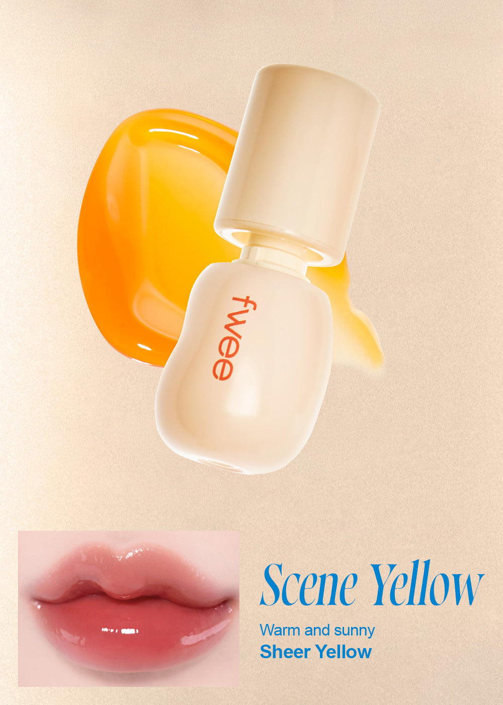 fwee 3D Changing Gloss 03 Scene Yellow Seoul Scandal - Shop Miss A