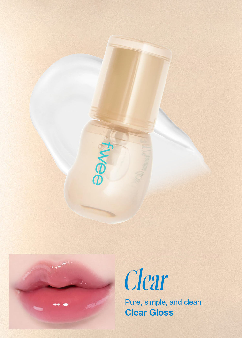 fwee 3D Changing Gloss 00 Clear Seoul Scandal - Shop Miss A