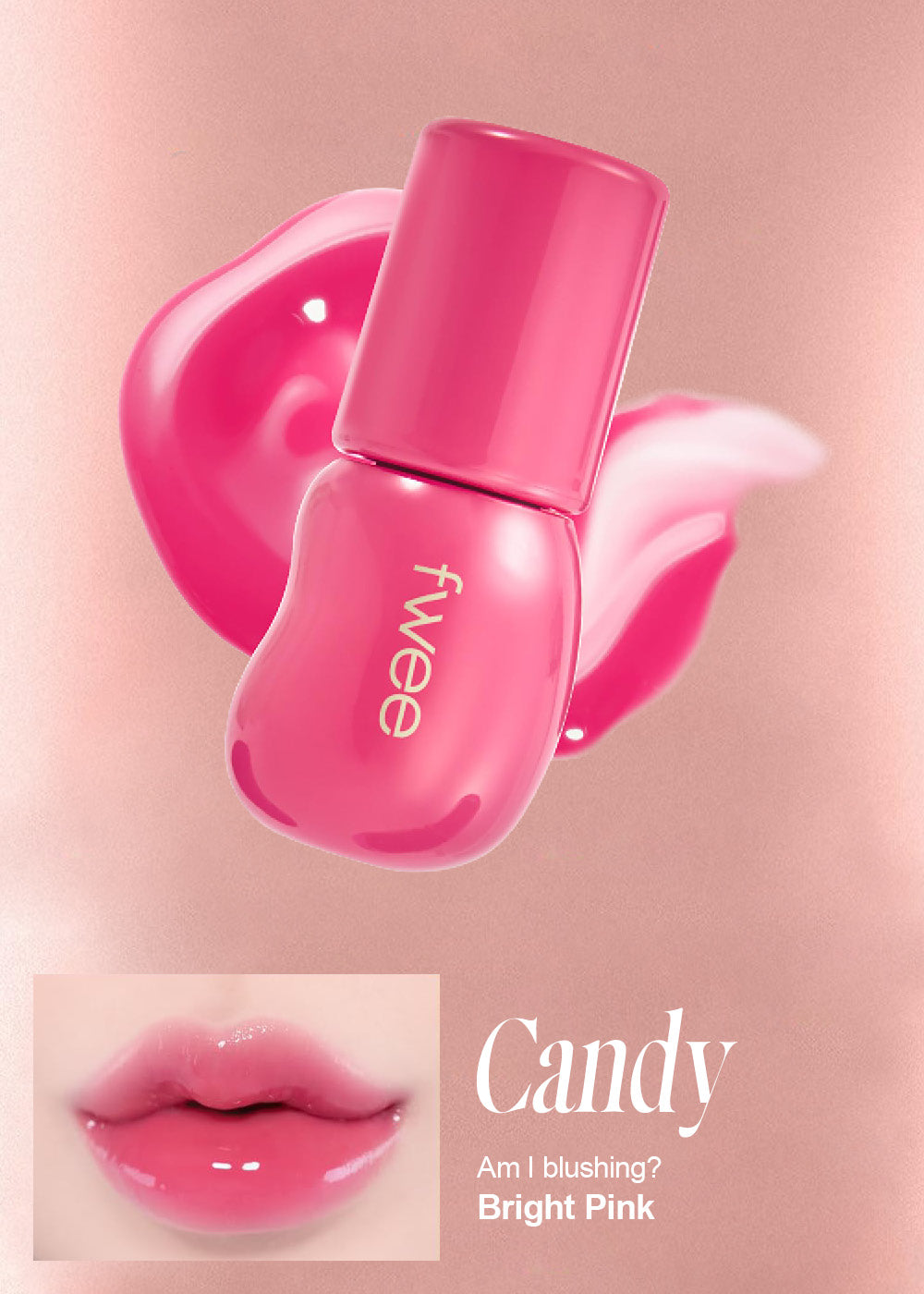 fwee 3D Voluming Gloss 70% 03 Candy Seoul Scandal - Shop Miss A