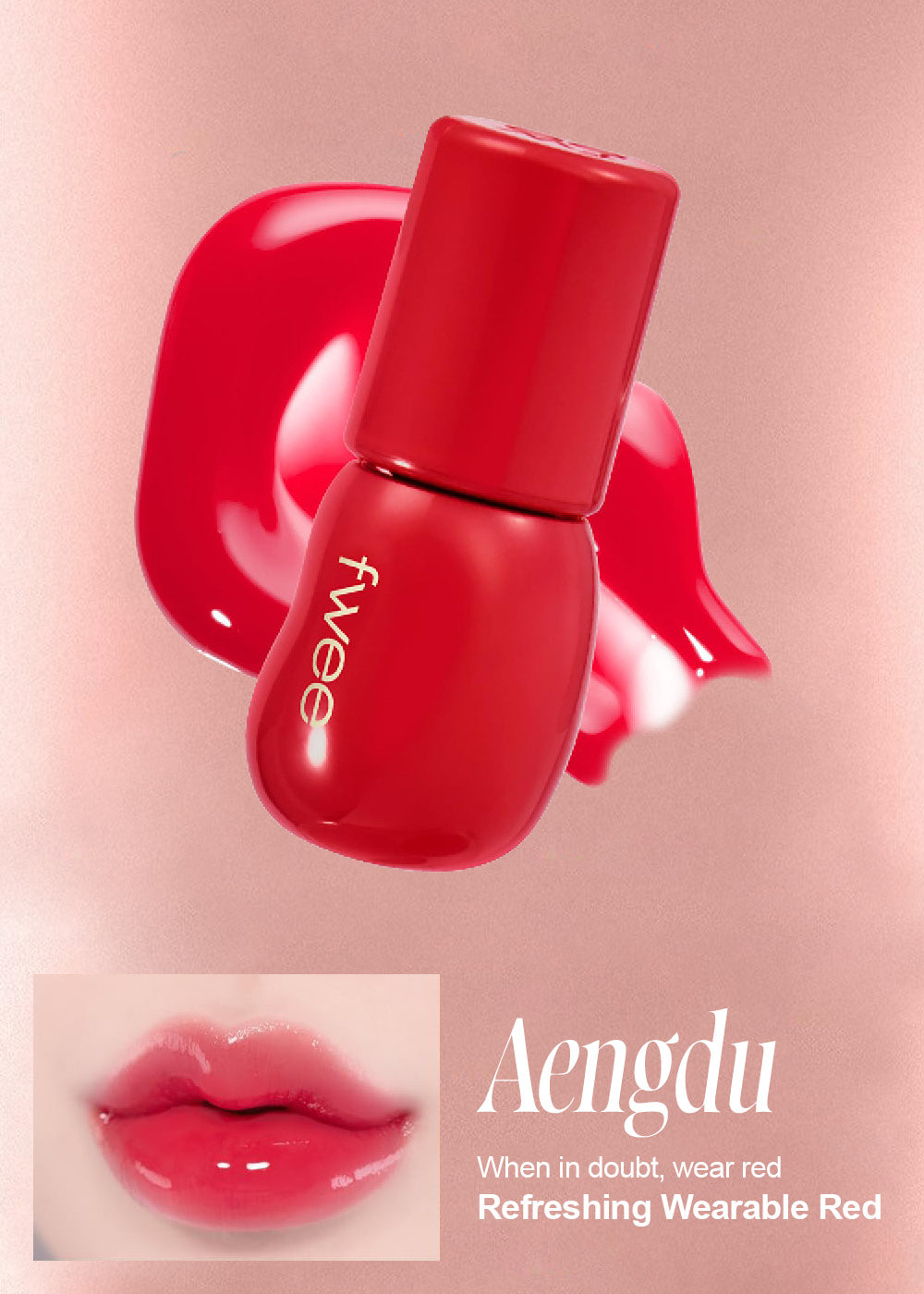 fwee 3D Voluming Gloss 70% 04 Aengdu Seoul Scandal - Shop Miss A