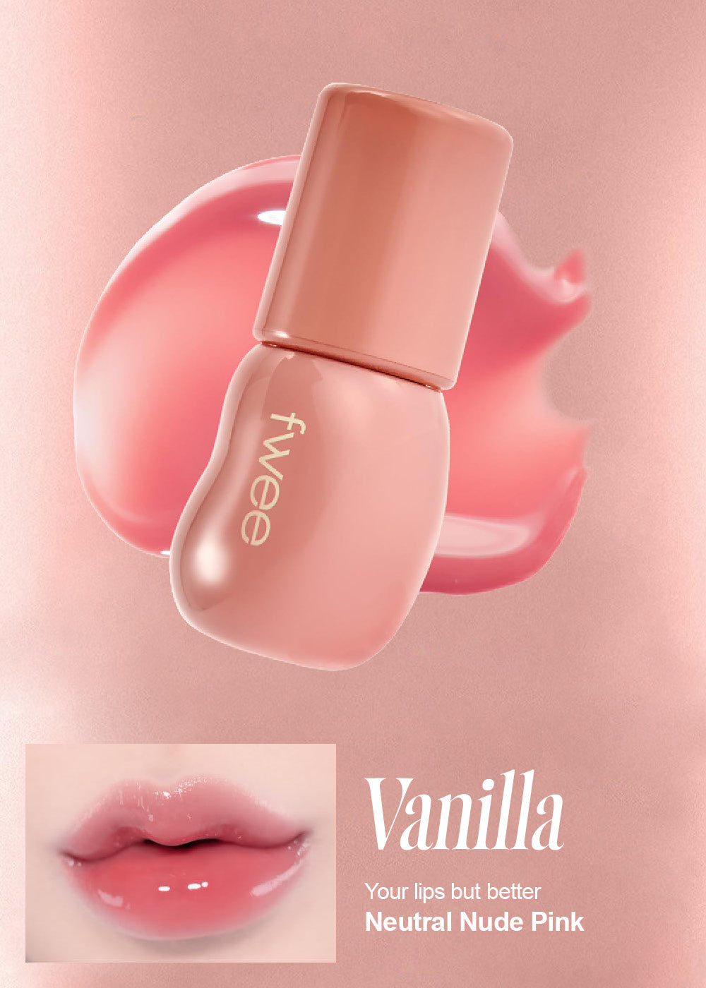fwee 3D Voluming Gloss 70% 01 Vanilla Seoul Scandal - Shop Miss A