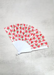 Fruit Handheld Folding Fan Watermelon ACCESSORIES - Shop Miss A
