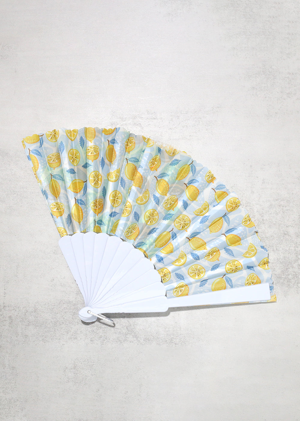 Fruit Handheld Folding Fan Lemon ACCESSORIES - Shop Miss A