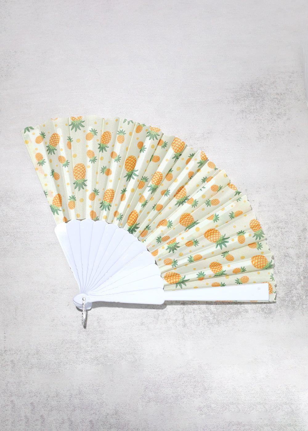 Fruit Handheld Folding Fan Pineapple ACCESSORIES - Shop Miss A