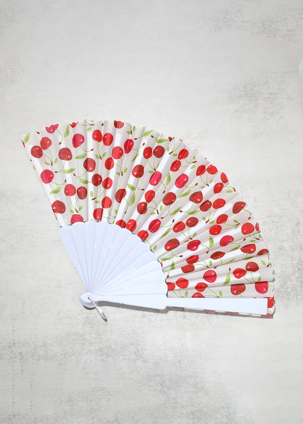 Fruit Handheld Folding Fan Cherry ACCESSORIES - Shop Miss A