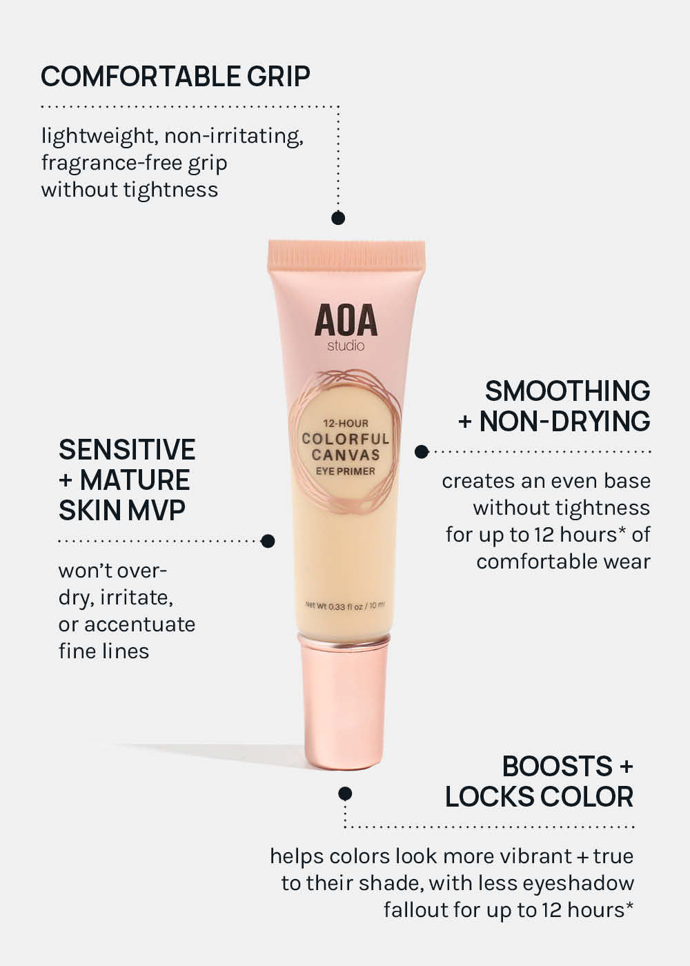 AOA Colorful Canvas 12-Hour Eye Primer