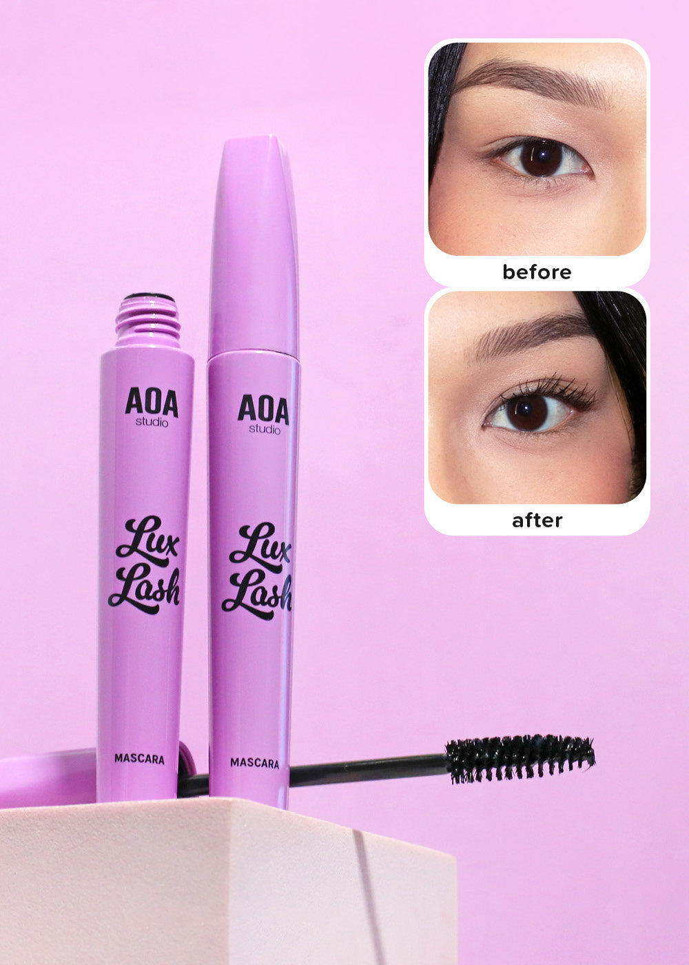AOA Lux Lash Waterproof Mascara
