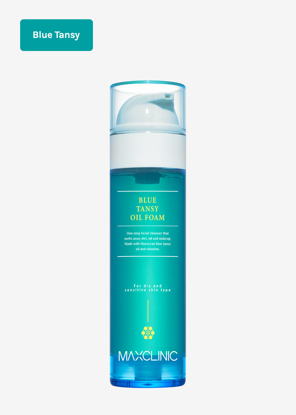 MAXCLINIC Oil Foam Cleanser 110g Blue Tansy Seoul Scandal - Shop Miss A