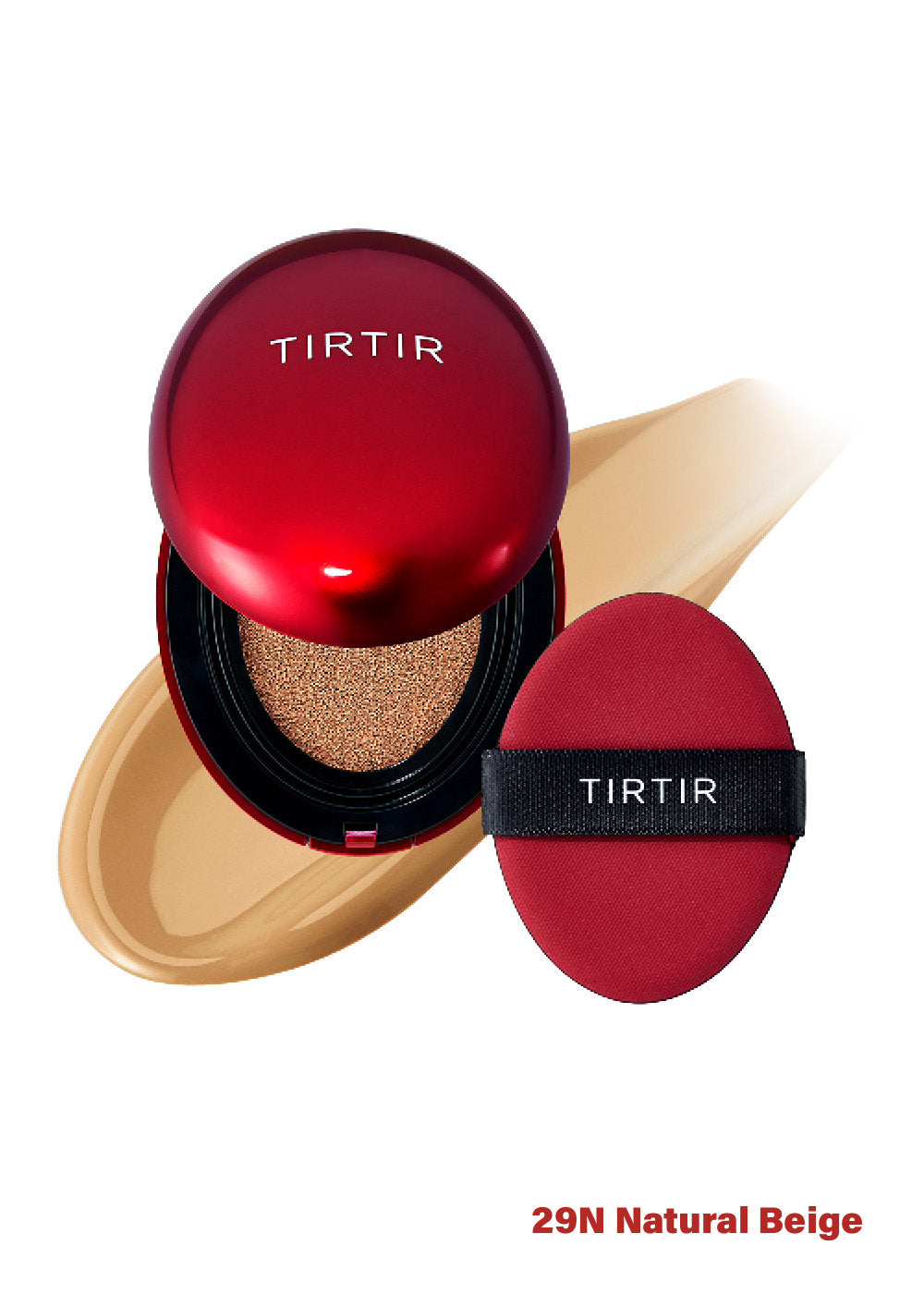 TIRTIR Mask Fit Red Cushion Foundation (Full Size) 29N Natural Beige Seoul Scandal - Shop Miss A