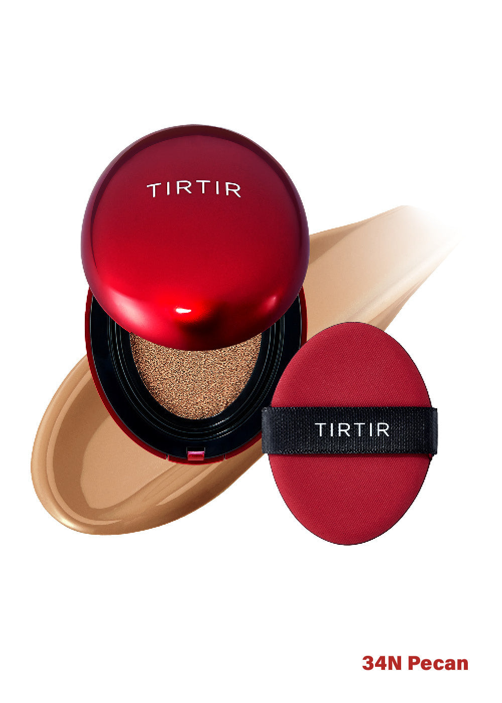 TIRTIR Mask Fit Red Cushion Foundation (Full Size) 34N Pecan Seoul Scandal - Shop Miss A