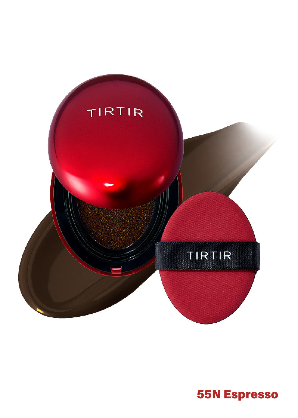 TIRTIR Mask Fit Red Cushion Foundation (Full Size) 55N Espresso Seoul Scandal - Shop Miss A