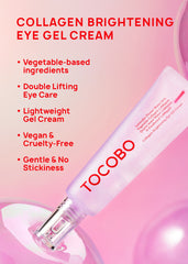 TOCOBO Collagen Brightening Eye Gel Cream 30ml