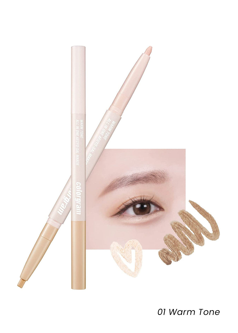 colorgram All-In-One Aegyo-sal Maker 01 Warm Tone Seoul Scandal - Shop Miss A